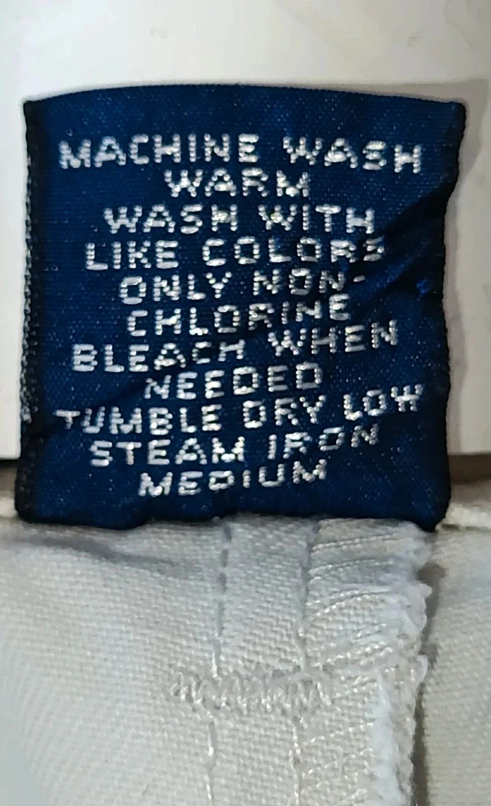 Short Vintage Polo Ralph Lauren Chino blanco roto Talla 33 – photo 13